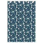 Lacrosse Equipment Pattern Print Curtain