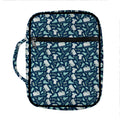 Lacrosse Equipment Pattern Print Front Pocket Bible Bag