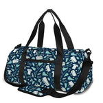 Lacrosse Equipment Pattern Print Gym Bag