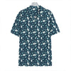 Lacrosse Equipment Pattern Print Hawaiian Shirt