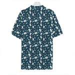 Lacrosse Equipment Pattern Print Hawaiian Shirt