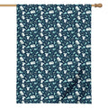 Lacrosse Equipment Pattern Print House Flag