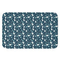 Lacrosse Equipment Pattern Print Indoor Door Mat