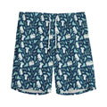 Lacrosse Equipment Pattern Print Men's Athletic Shorts