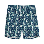 Lacrosse Equipment Pattern Print Men's Sports Shorts