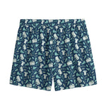 Lacrosse Equipment Pattern Print Mesh Shorts