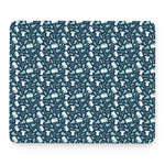 Lacrosse Equipment Pattern Print Mouse Pad