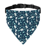 Lacrosse Equipment Pattern Print Over The Collar Dog Bandana
