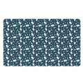 Lacrosse Equipment Pattern Print Polyester Doormat