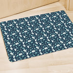 Lacrosse Equipment Pattern Print Polyester Doormat