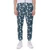 Lacrosse Equipment Pattern Print Scuba Joggers