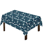 Lacrosse Equipment Pattern Print Tablecloth