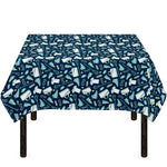 Lacrosse Equipment Pattern Print Tablecloth