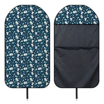 Lacrosse Equipment Pattern Print Waterproof Car Seat Cover
