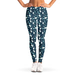 Lacrosse Equipment Pattern Print Women's Leggings