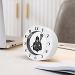 Lacrosse Skull Print Alarm Clock