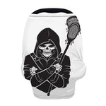 Lacrosse Skull Print Baby Seat Cover