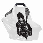 Lacrosse Skull Print Baby Seat Cover