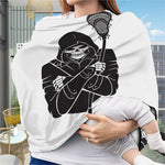 Lacrosse Skull Print Baby Seat Cover