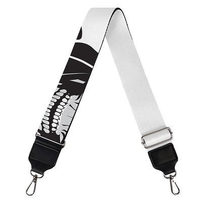 Lacrosse Skull Print Bag Strap