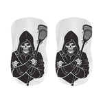 Lacrosse Skull Print Bar Stool Covers