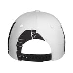 Lacrosse Skull Print Baseball Cap