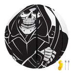 Lacrosse Skull Print Basketball