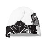 Lacrosse Skull Print Beanie