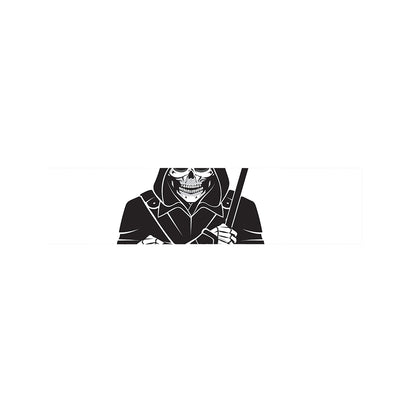 Lacrosse Skull Print Bed Runner