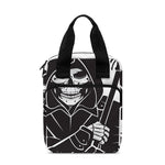 Lacrosse Skull Print Bible Tote Bag