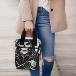 Lacrosse Skull Print Bible Tote Bag