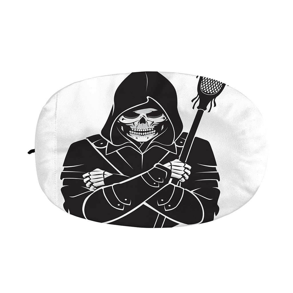 Lacrosse Skull Print Car Side Mirror Covers