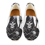 Lacrosse Skull Print Casual Shoes