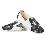 Lacrosse Skull Print Casual Shoes