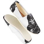 Lacrosse Skull Print Casual Shoes