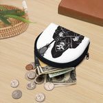 Lacrosse Skull Print Coin Purse