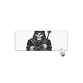 Lacrosse Skull Print Extended Mouse Pad