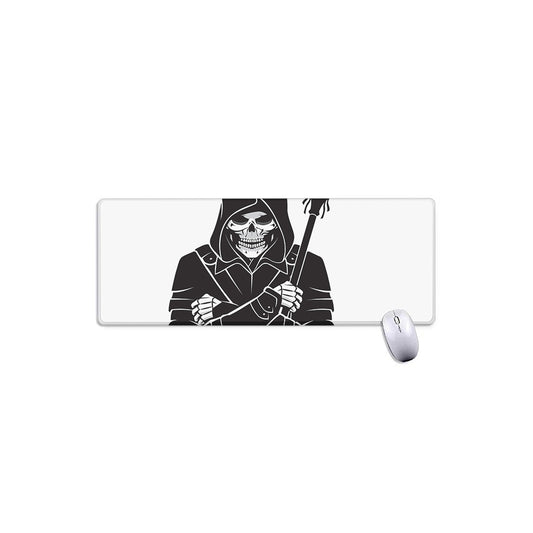 Lacrosse Skull Print Extended Mouse Pad