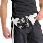 Lacrosse Skull Print Fanny Pack