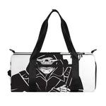 Lacrosse Skull Print Gym Bag
