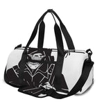 Lacrosse Skull Print Gym Bag