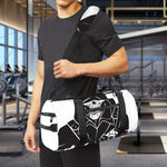 Lacrosse Skull Print Gym Bag