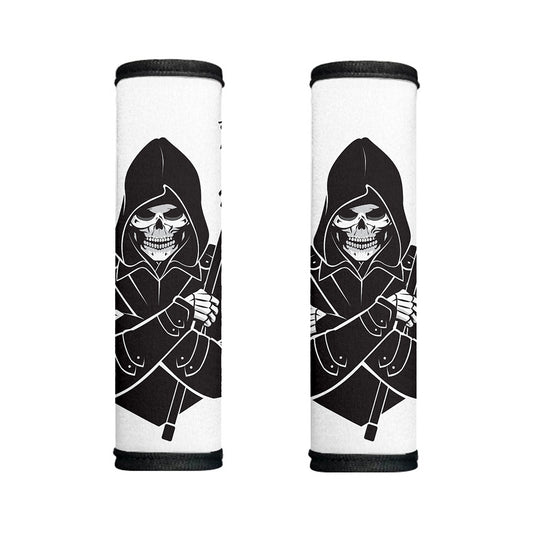 Lacrosse Skull Print Handle Covers