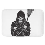Lacrosse Skull Print Indoor Door Mat