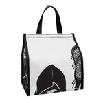 Lacrosse Skull Print Insulated Lunch Tote