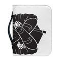 Lacrosse Skull Print Leather Bible Cover