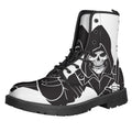 Lacrosse Skull Print Lace-Up Boots