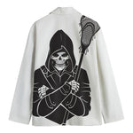 Lacrosse Skull Print Men's Blazer