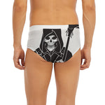 Lacrosse Skull Print Men's Briefs