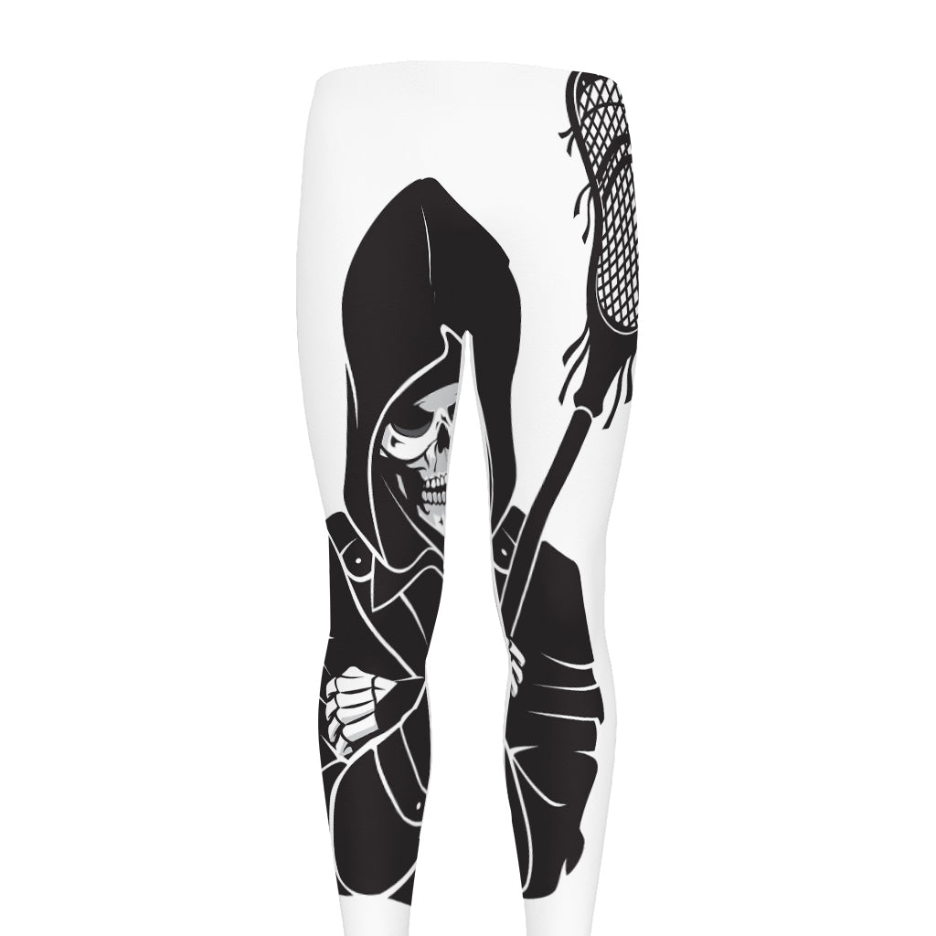 Lacrosse Skull Print Men's leggings